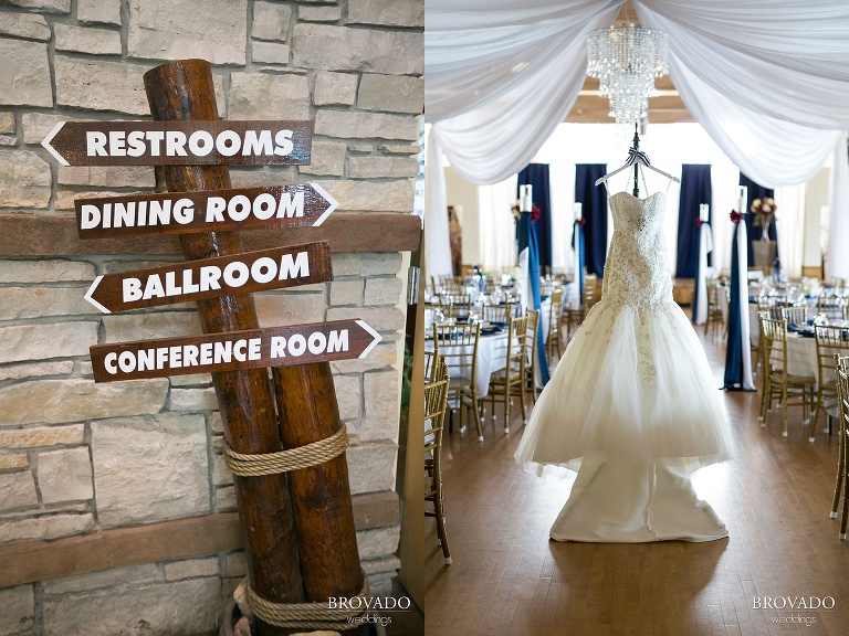 Rachael Andy s Nautical Themed Wedding  in Glenwood  MN  